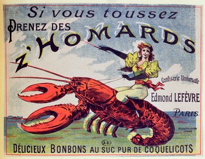 Publicité pour les bonbons contre la toux Z