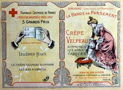 Publicité pour les bandages 