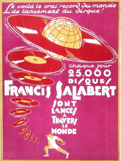 Publicité pour Francis Salabert Disques - French School