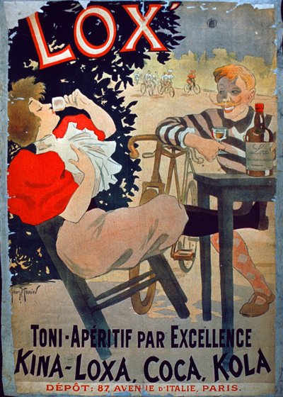 Publicité pour Lox, Toni-Apératif Par Excellence, Paris - French School