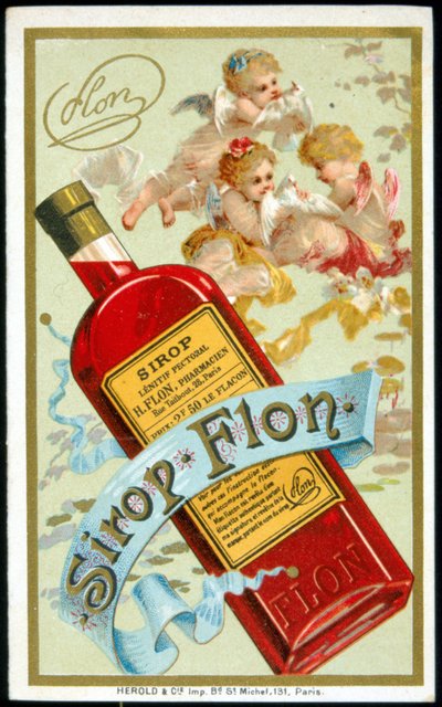 Carte publicitaire pour « Sirop Flon ». sd. 19e siècle - French School