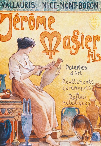 Carte postale publicitaire pour l