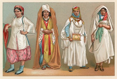Costume africain - French School