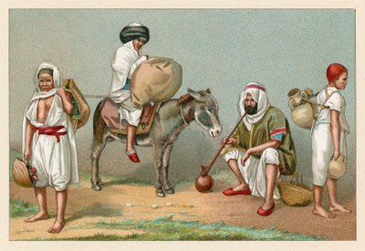 Costume africain - French School