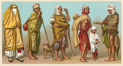 Costume africain - French School