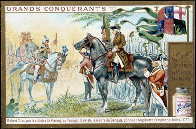 Après la victoire de Plassey sur Surajah Dowlah (Suraj Ud-daula ou Ud Daula Ud Daulah ou Ud-Daulah), le maître du Bengale donna à l