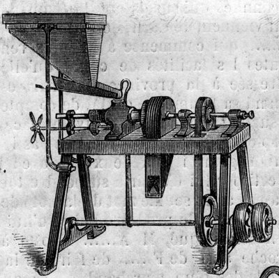 Machine agricole : un petit moulin à l