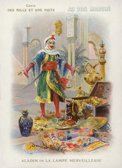 Aladin et la lampe magique - French School