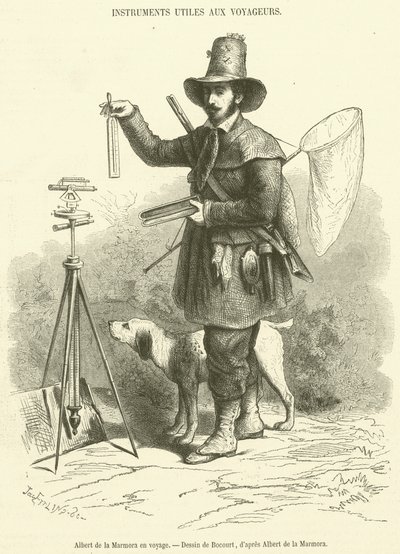 Albert de la Marmora en voyage - French School