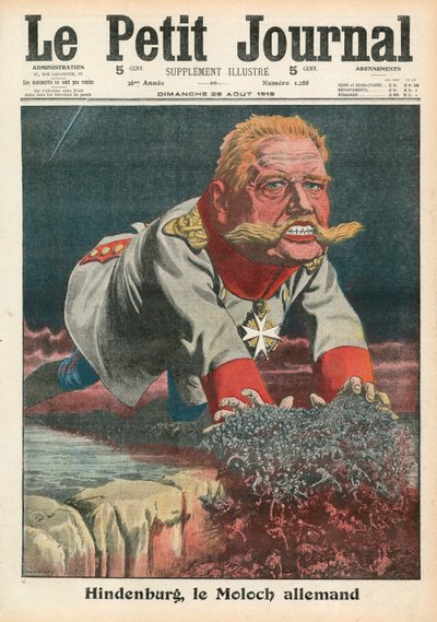 Albert von Hindenburg - French School