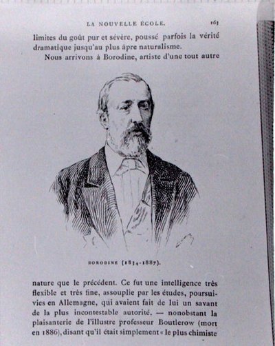 Aleksandr Borodine (1833-87), illustration de 