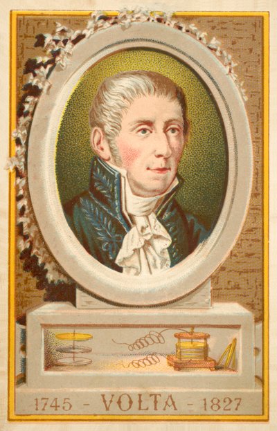 Alessandro Volta, physicien italien - French School