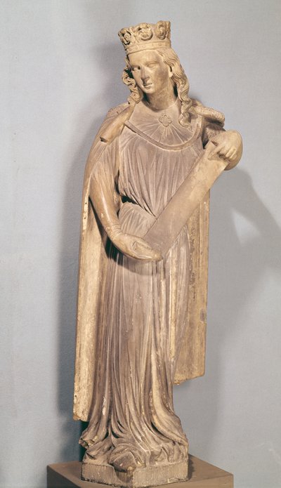 Figure allégorique de la Petite Église, de la Cathédrale de Strasbourg - French School