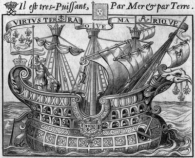 Allégorie de la puissance française : « Le navire de l