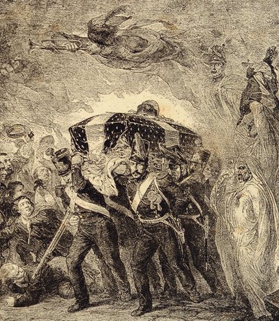 Allégorie du retour des cendres de l