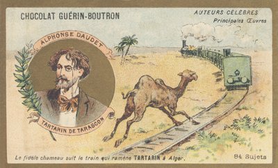 Alphonse Daudet (1840-1897), écrivain et dramaturge français, auteur de « Tartarin de Tarascon » (1872) - French School