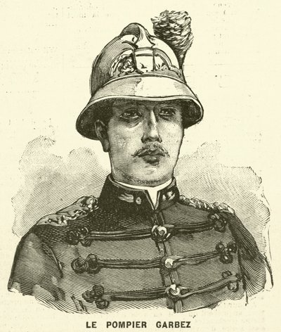 Alphonse Garbez, pompier français - French School