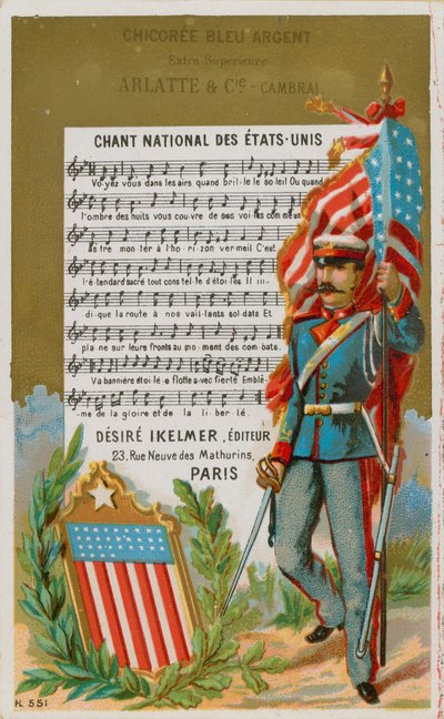 Hymne national américain - French School