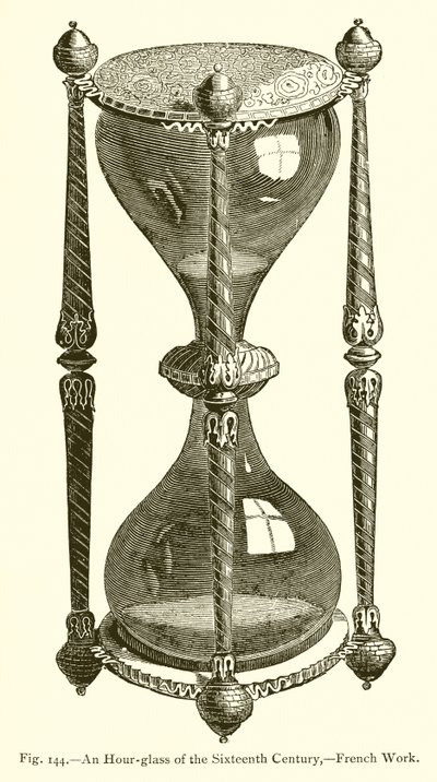 Un sablier du XVIe siècle, œuvre française - French School