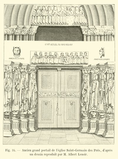 Ancien grand portail de l