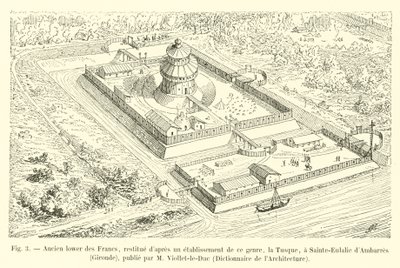 Ancien lavoir des Francs, restitué d