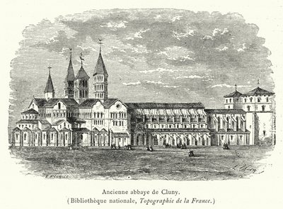 Ancienne abbaye de Cluny - French School