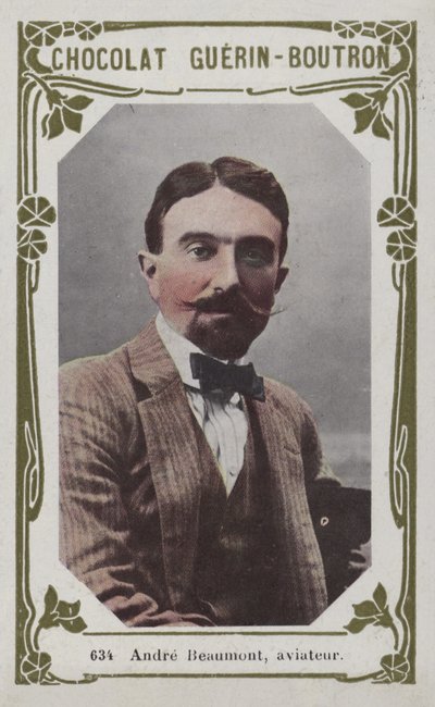 André Beaumont, aviateur - French School