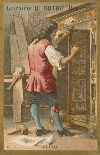 André Charles Boulle (1642-1732), ébéniste français - French School