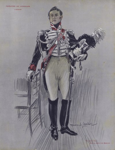 André Hall dans le rôle de Robert de Montenoi dans L