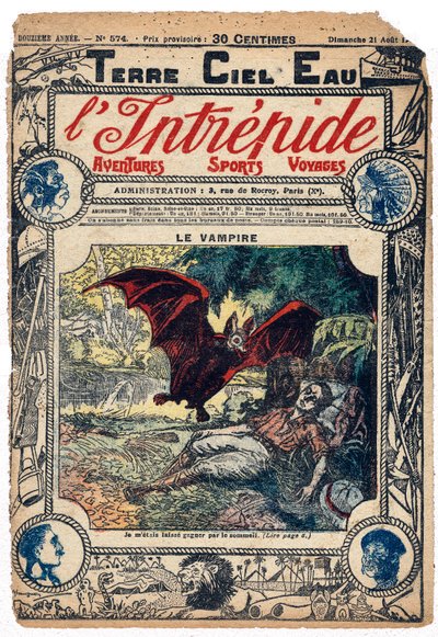 André Rochet mordu par une chauve-souris vampire au Pérou - French School