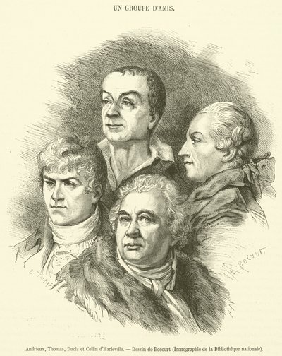 Andrieux, Thomas, Ducis et Collin d