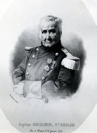 Angélique Duchemin, gravure réalisée par R. Bertants, vers 1848 - French School