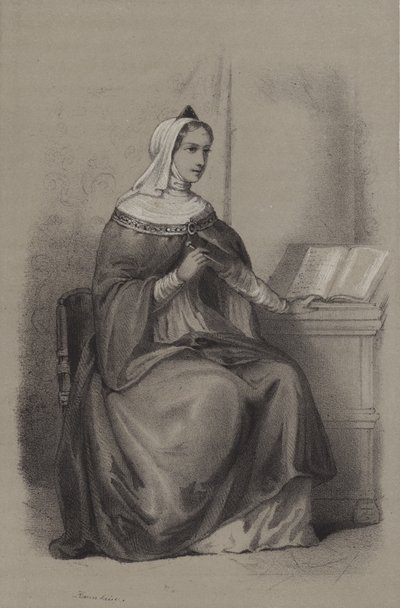 Anne De Comnène - French School