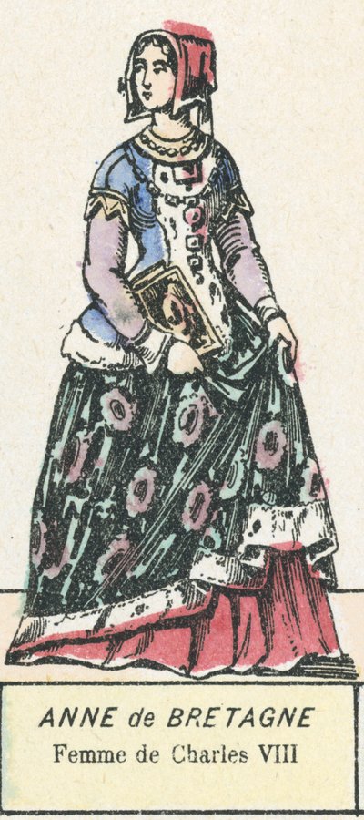 Anne de Bretagne, Femme de Charles VIII - French School