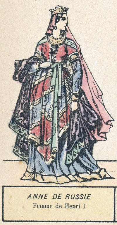 Anne de Russie, femme de Henri I - French School