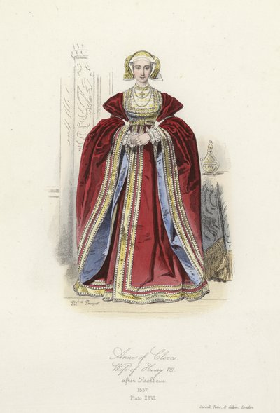 Anne de Clèves, quatrième épouse de Henri VIII d
