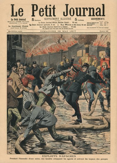 Exploits des Apaches, illustration de 