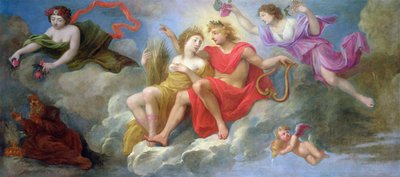 Apollon et les Saisons, du plafond de l
