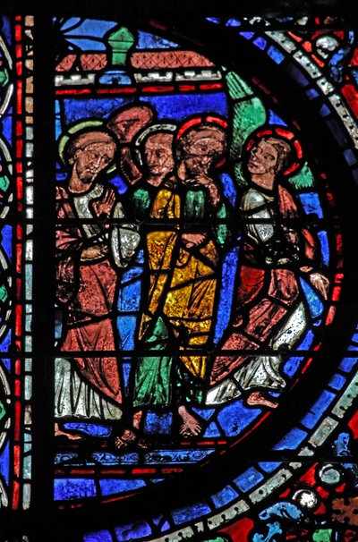 Apôtres montrant la mort de la Vierge - French School