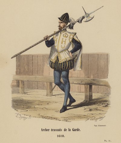 Archer écossais de la Garde - French School