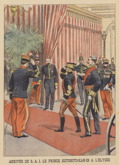 Arrivée du prince Kan