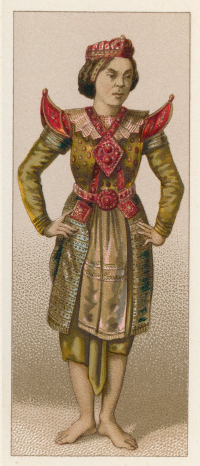 Costume asiatique - French School