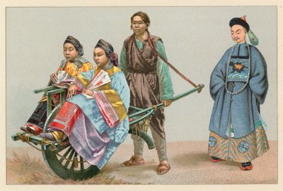 Costume asiatique - French School