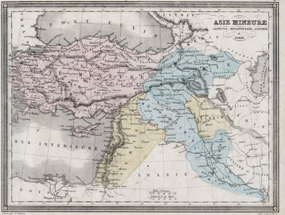 Asie Mineure, Arménie, Mésopotamie, Assyrie et Syrie dans l