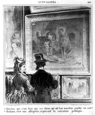 Au Salon - French School