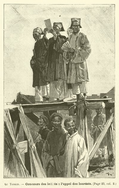 Au Tonkin - French School