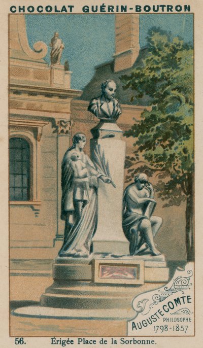 Auguste Comte, Philosophe, 1798-1857 - French School