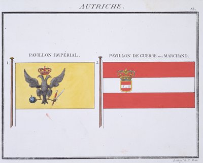 Drapeaux autrichiens, d