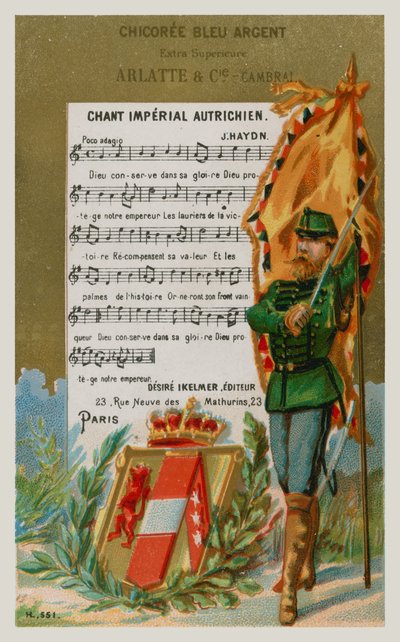 Hymne national autrichien - French School