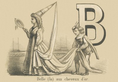 B : La Belle aux cheveux d
